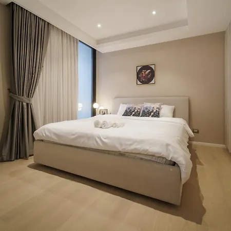Sukhumvit 11#Luxury#Pool#Gym#Bts Nana&Mrt Sukhumvit#1Br#Max2Ppl Apartment Bangkok Exterior photo