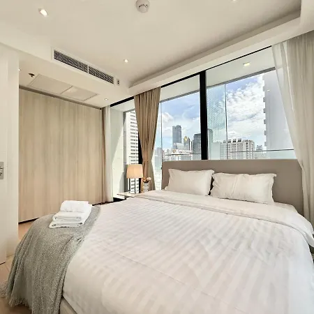 Sukhumvit 11#Luxury#Pool#Gym#Bts Nana&Mrt Sukhumvit#1Br#Max2Ppl Apartment Bangkok Exterior photo